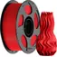 Anycubic PETG rot / Druckfilament für 3D-Drucker / 1,75 mm / 1 kg