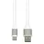ibox IKUMTCWQC weiß / USB-Kabel / USB-A auf USB-C / USB 2.0 / 1,5 m