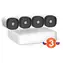 Tenda K4P-4TR / Kameraset / 4-Kanal-NVR + 4X 4MP IP-Kameras / PoE / IP67 / Ton