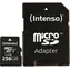 INTENSO 256 GB / Speicherkarte / microSDXC / UHS-I U1 Klasse 10 / SD-Adapter / Lesen 45 MB/s, Schreiben 10 MB/s