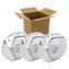 Mikrotik RBLHG-5nD 3er-Pack / Außengerät / 24,5 dBi / 802.11n / RouterOS L3