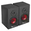 Genesis Helium 200 schwarz-rot / Lautsprecher / 20 W RMS / 2.0 Stereo / Holz / 3,5-mm-Klinkenanschluss