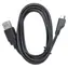 2GO Micro-USB 1 m schwarz / Datenkabel / USB-A / Micro-USB