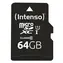 INTENSO 64 GB / Speicherkarte / MicroSDXC / UHS-I / Klasse 10 / Lesegeschwindigkeit bis zu 90 MB/s