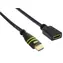 Techly ICOC-HDMI-4-EXT075 schwarz / HDMI-Verlängerungskabel / mit Ethernet / 4K 30 Hz / 7,5 m