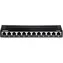 Trendnet TC-P12C6AS schwarz / Patchpanel / 12 Ports / Cat6a geschirmt / 10" / 0,5 HE