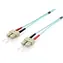Equip SC-SC OM3 3M / Patchkabel / Multimode / Duplex / LSZH-Mantel