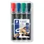 Staedtler Lumocolor Permanentmarker / 4er-Set / 4 Farben / 2-5 mm / wasserfest