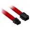 Nanoxia NX6PV3ER rot / Verlängerungskabel / PCI-E 6-Pin / 30 cm / gerader Stecker