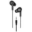 2GO In-Ear-Stereo-Kopfhörer, schwarz / In-Ear-Kopfhörer / kabelgebunden / 3,5-mm-Klinkenstecker