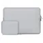 Tech-Protect NeoSlim graue Laptoptasche bis 13-14 Zoll / Set mit kleiner Zubehörtasche
