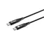 Equip: Schwarz / USB-C-Kabel / USB 4.0 40 Gbit/s / PD 240 W / 1,2 m / DisplayPort 8K