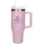 Extralink Schwarzwald Puderrosa / Thermosbecher / 1200 ml / mit Strohhalm