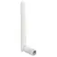 DeLock WLAN-Antenne RP-SMA / Rundstrahlantenne / 2 dBi / 2,4 GHz / drehbares Gelenk / weiß