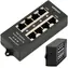 Extralink PoE-Injektor mit 4 Ports / PoE-Injektor / 4X 100 Mbit/s RJ45 / 12-48 DC