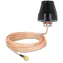 DeLock LTE-Antenne SMA schwarz / Antenne / omnidirektional / 2 dBi / RG-316U 5 m / IP67
