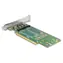 DeLock PCIe x16-Karte / 4X M.2 NVMe SSD / Bifurkation / Low Profile