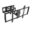 Reflecta PLEXO 100-9060T schwarz / TV-Wandhalterung / 60-100 Zoll / VESA 900x600 / Tragkraft 80 kg / neigbar, drehbar