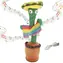EXTRALINK Tanzender Kaktus mit Sombrero / Musikspielzeug / LED / Wiederholungsfunktion / USB