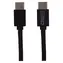 2GO USB-C - USB-C 1 m schwarz / Datenkabel / USB 3.2 Gen 1