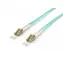 Equip Kabel LC-LC OM3, 2 m, türkis / Patchkabel / Multimode / Duplex / LSZH