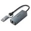 Lindy 43415 USB-C / Netzwerkadapter / USB 3.2 Gen 2 / RJ45 / 5 Gbit/s