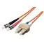 Equip ST-SC gelbes / Optisches Patchkabel / Duplex / Singlemode OS2 / 5 m