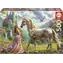 Educa Puzzle Fee, Einhorn und Schmetterlinge / 500 Teile / 48 x 34 cm