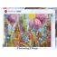 HEYE Puzzle Charmantes Dorf: Rosa Bäume / 1000 Teile / ab 14 Jahren