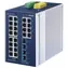 Planet IGS-4215-24T4X / Industrie-Switch / 24x 1Gb RJ-45 / 4X 10Gb SFP+ / IP30 / -40 bis 75 °C / lüfterlos