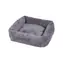 I Love Pets Olala Cube LOW A26 grau / Hundebett / 53x53 cm