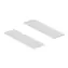 DeLock 18287 / Wärmeleitpads für M.2 / 2 Stück / 70 x 20 mm / 1,75 und 0,75 mm / grau