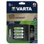 Varta LCD SMART Charger+ / Akkuladegerät / 100-240 V / 4X AA und AAA / inkl. 4X AA 2100 mAh