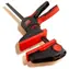 Bessey EZ360-15 schwarz, rot / Einhandklemme / 360° drehbarer Griff / 150 x 80 mm / Spannkraft 1400 N
