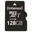 INTENSO 128 GB microSDXC + SD-Adapter / Speicherkarte / Klasse 10 / UHS-I / U1 / Lesegeschwindigkeit: bis zu 90 MB/s