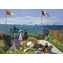 GRAPHICS Puzzle Garten in Sainte-Adresse und Mohnfeld / 2x500 Teile