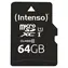 INTENSO UHS-I Performance 64 GB schwarz / microSDXC-Speicherkarte / UHS-I U1 / Klasse 10 / Lesegeschwindigkeit 90 MB/s