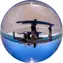 Rollei Lensball 110 mm / Glaskugel für kreative Fotografie