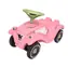 Big Bobby Car Classic Flower rosa/hellgrün / Kinderlaufrad / Tragkraft 50 kg / ab 1 Jahr