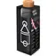 STOR Squid Games Trinkflasche / 585 ml / Glas / Silikonhülle