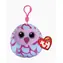 Ty Squishy Pinky Plüsch-Eule, rosa / 8,5 cm