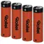 Rollei AA / Wiederaufladbare Batterien / USB-C-Ladefunktion / 4 Stück pro Packung