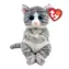 Ty Plüschkatze Mitzi, grau / 15 cm