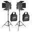 Neewer 660 Bi-Color LED / Studioleuchten-Set / 2x 40W / 3200-5600K / CRI96+ / Stative