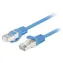 Lanberg UTP CAT6 0,5 m blau 10er-Pack / Patchkabel / RJ45-RJ45 / Fluke-geprüft