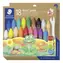 Staedtler Noris Junior Wachsmalstifte / 18 Stück / sechseckig / Papierverpackung