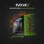 Evolveo Panthera schwarz / PC-Gehäuse / mATX / ARGB / 6x 120-mm-Lüfter / ohne Netzteil / Holzfront