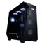 In Win PRISM Schwarz / PC-Gehäuse / Midi-Tower / ATX/mATX/Mini-ITX / ARGB / ohne Netzteil / transparente Seitenwand