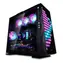 In Win 309 Schwarz / Gehäuse / Midi-Tower / E-ATX, ATX / ARGB / transparente Seitenwand / 2x USB-A, 1x USB-C