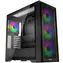 Evolveo Rhino schwarz / PC-Gehäuse / Big Tower / ATX/E-ATX/mATX/ITX / ARGB / ohne Netzteil / transparente Seitenwand